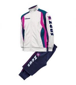 Zeus Medusa Fehér-Kék-Fukszia Lila Szabadidőruha