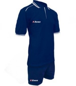 Zeus basic-galléros-pamut-póló-szett-kék-fehér